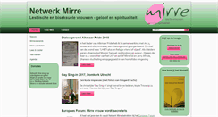 Desktop Screenshot of netwerkmirre.nl